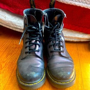 Dark purple Doc Martens